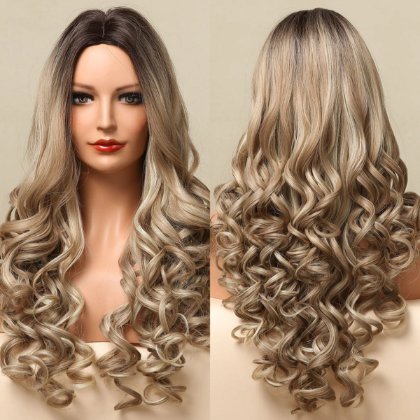 Deep Curls Blonde Wig