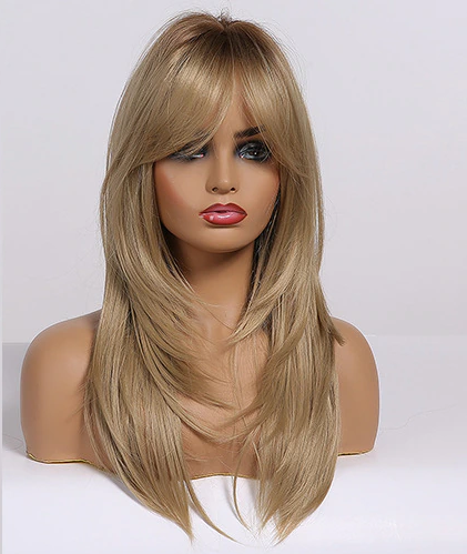 Pure Gold Blonde 22 in long wig