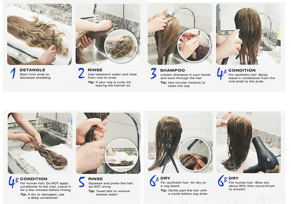 wigs washing instructions