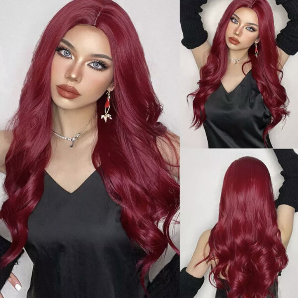 phetre red wig