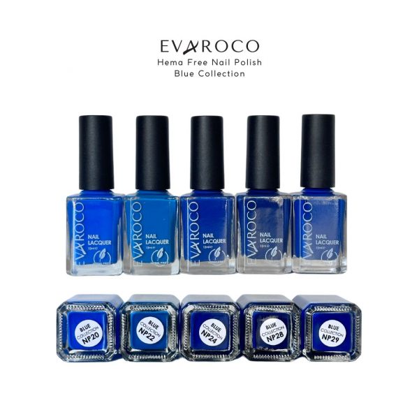 blue collection nail polish