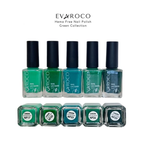 green collection nail polish